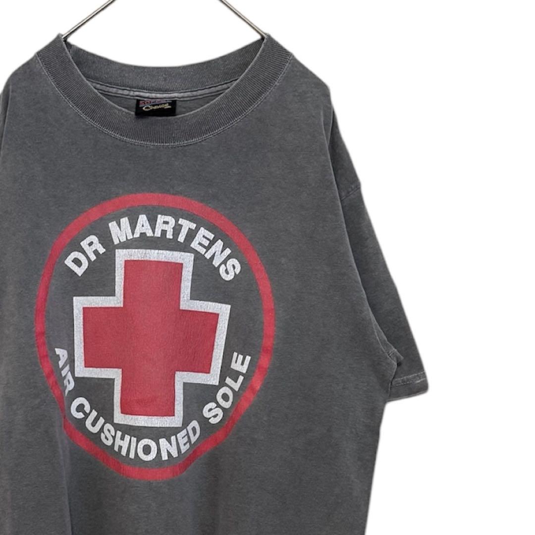 90s USA製 Dr. Martens クロスロゴ Tシャツ 表記M