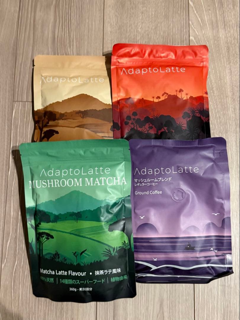 Adaptolatte アダプトラテ　4点セット