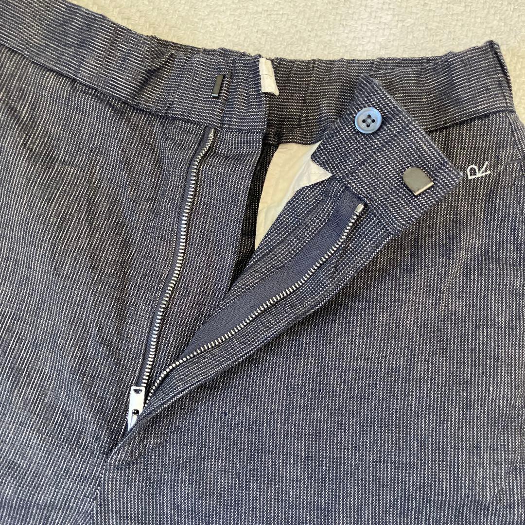 ストライプ ワイドパンツ　45R