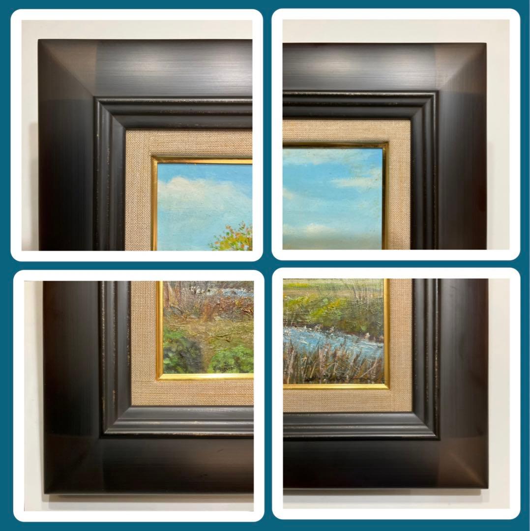 絵画・額縁・油絵・萩原 淳・丹波路・風景画・美術品・インテリア・雑貨