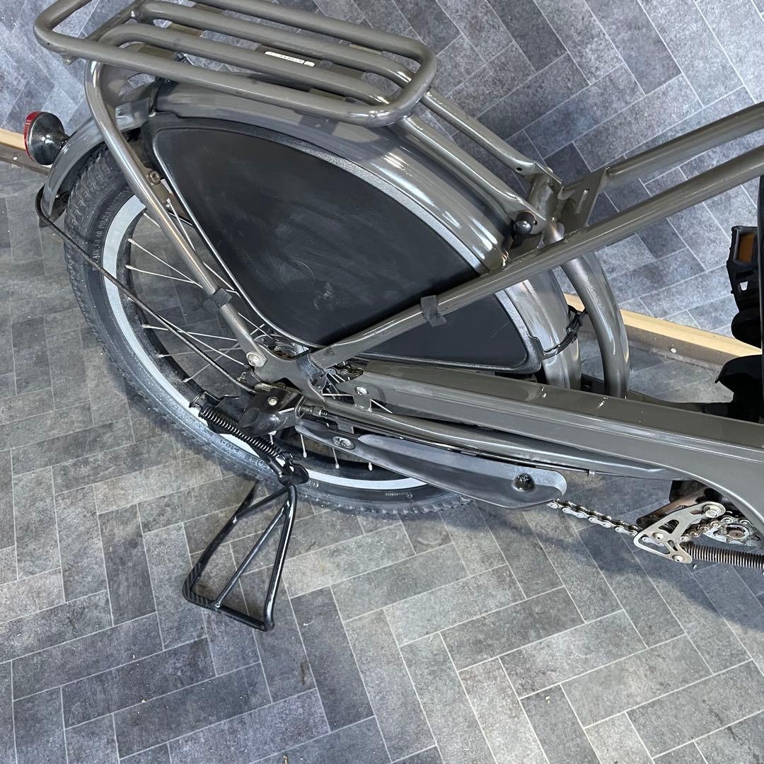 送料無料条件付Bikke電動アシスト自転車 ブラック 小径タイヤ