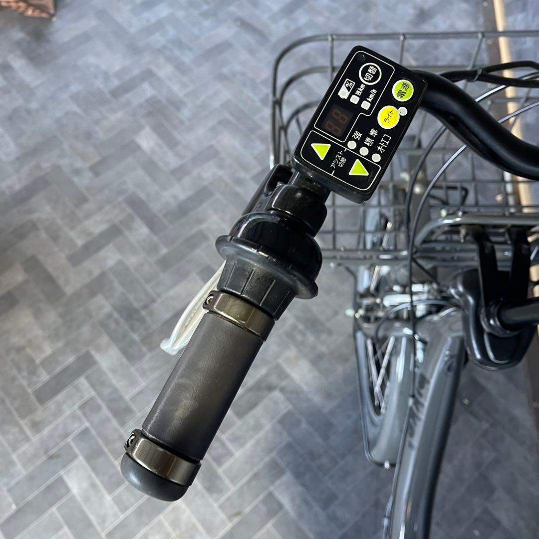 送料無料条件付Bikke電動アシスト自転車 ブラック 小径タイヤ