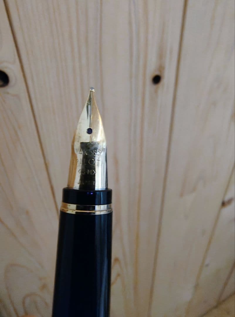 初代エラボー　SMニブ　PILOT　万年筆　軟ニブ　ELABO