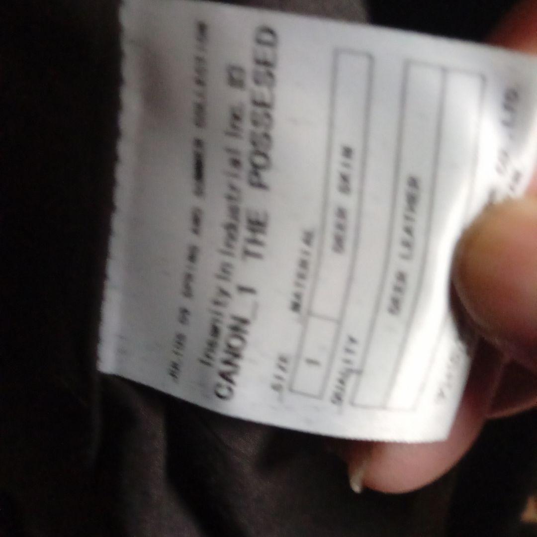 メルカリ市限定値下げユリウス　ディアスキンダメージレザーシャツ