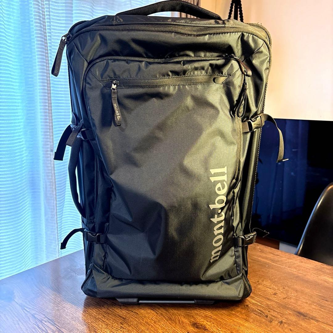 【週末セール】 mont-bell トラベルバッグ　ウィーリーバッグ60