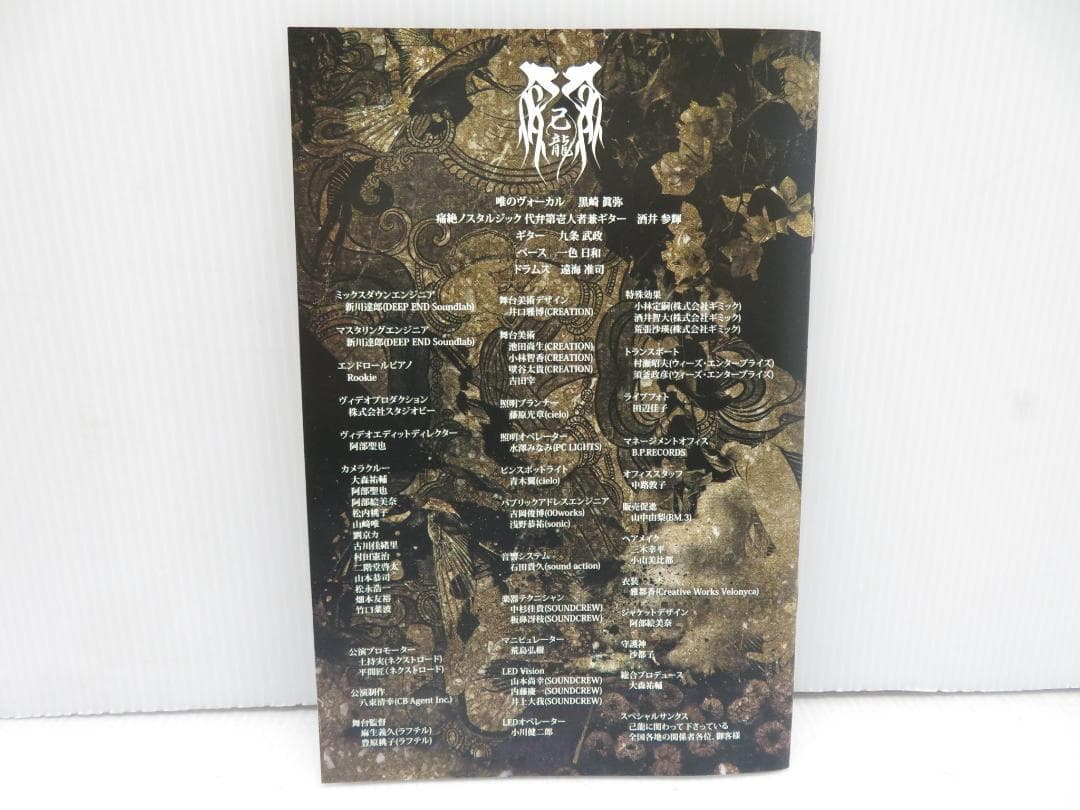 己龍単独巡業 -千秋楽- 花鳥風月~2019年12月16日 DVD 東京ドーム