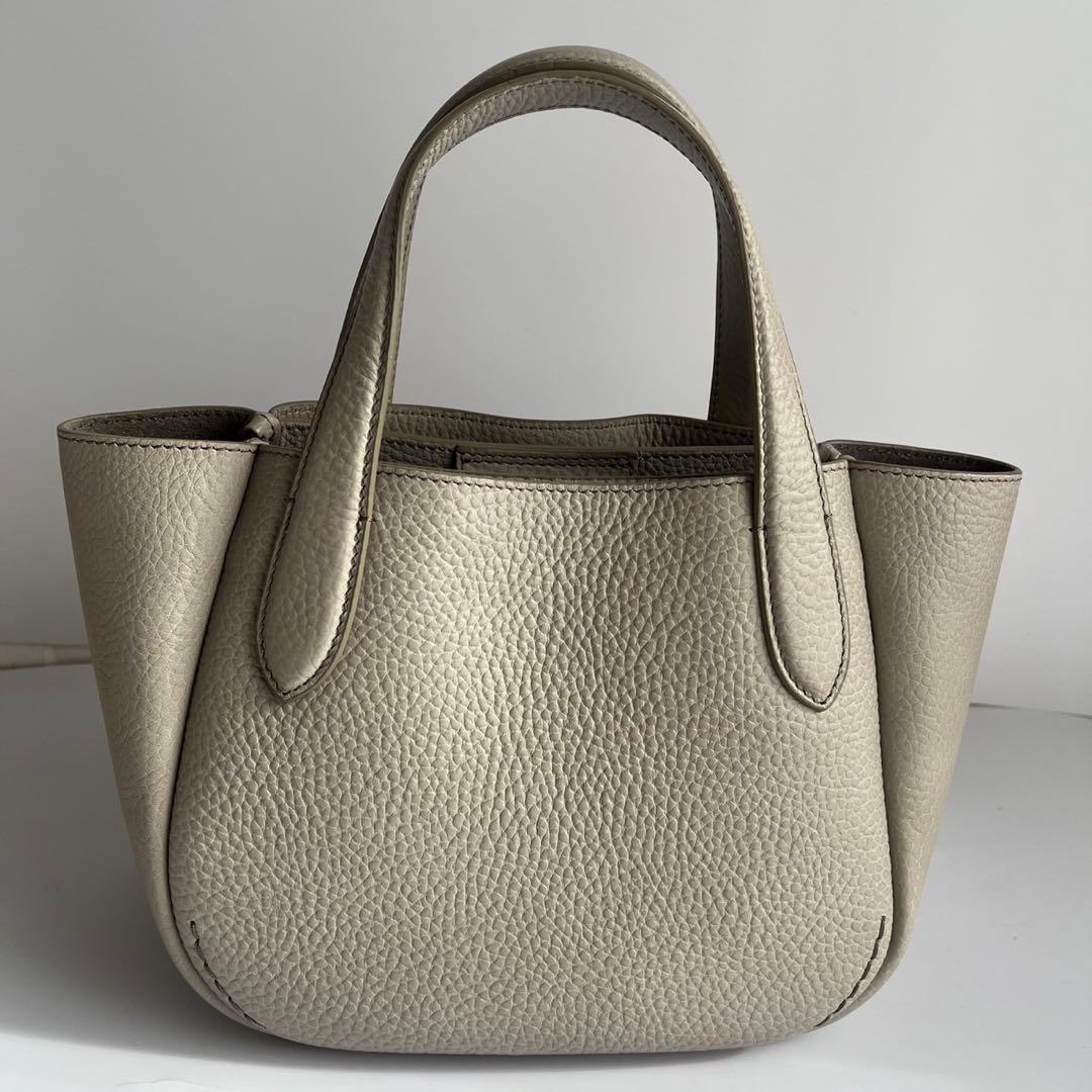 ✨未使用　現行モデル✨　HIROFU カーラ　ハンドバッグ　　H ベージュ