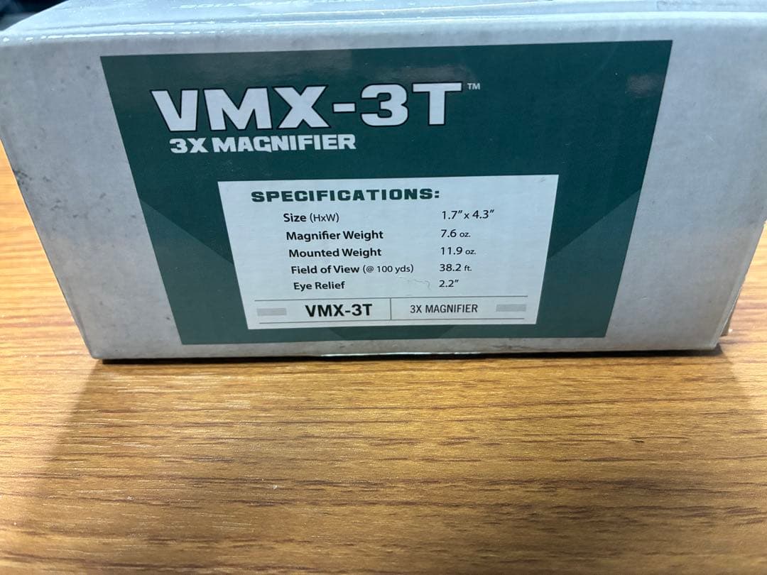 【実物】Vortex VMX-3T Magnifier マグニファイア