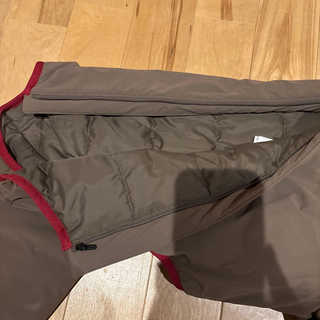  peak フード付き犬服 ブラウン