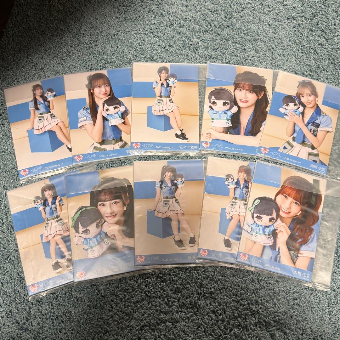 =LOVE イコラブ 生写真 モーリーファンタジーコラボ④ 10パック 未開封