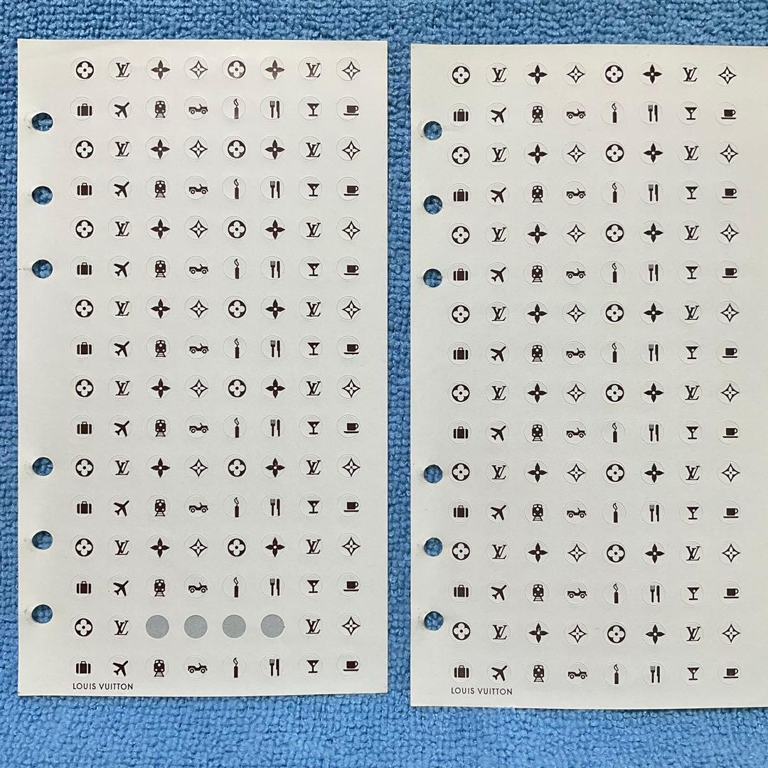 Louis Vuitton エピレザー 手帳カバー 黒　アジェンダ MM？