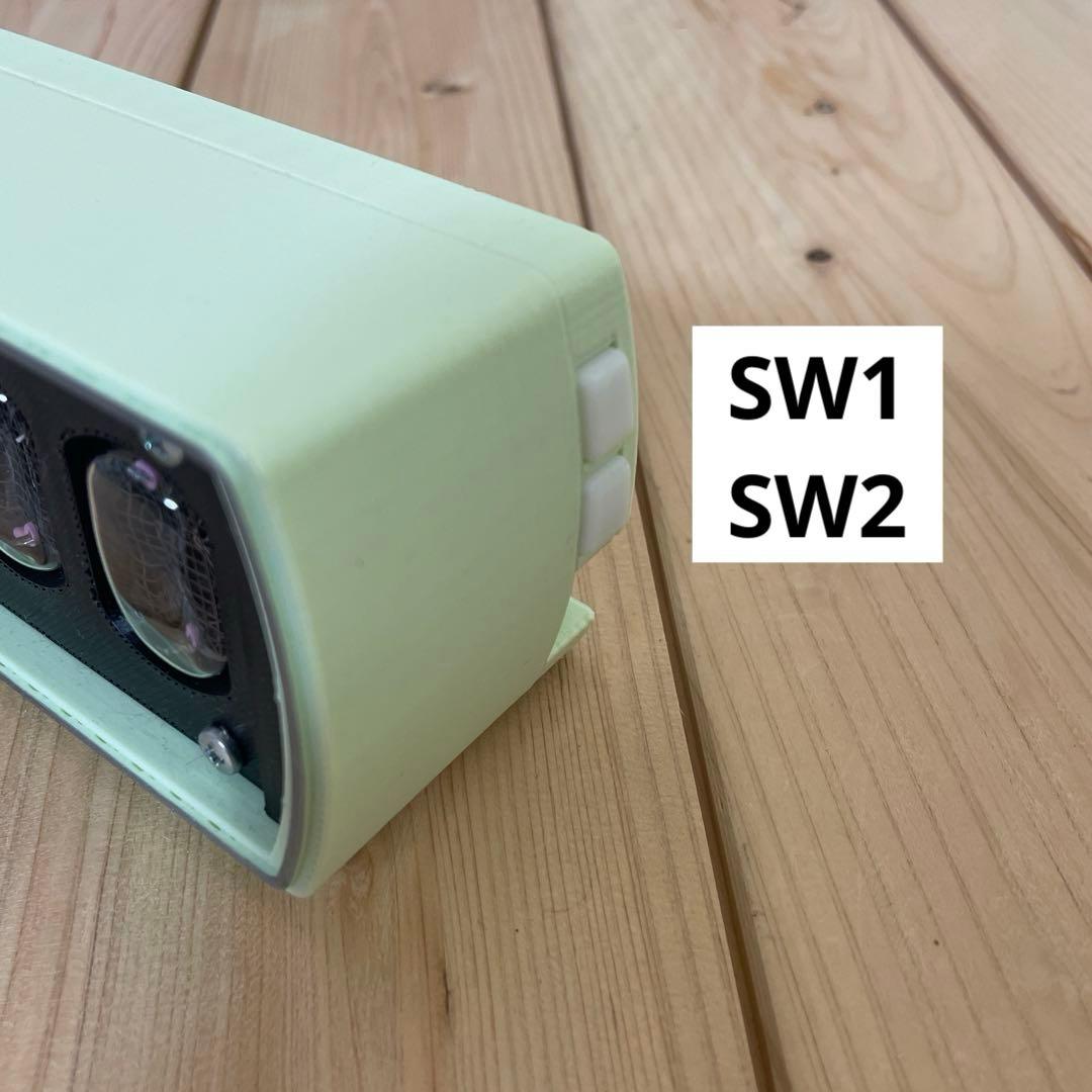 ニキシー管時計 NIXIE CLOCK 4桁 IN-12使用 グリーン