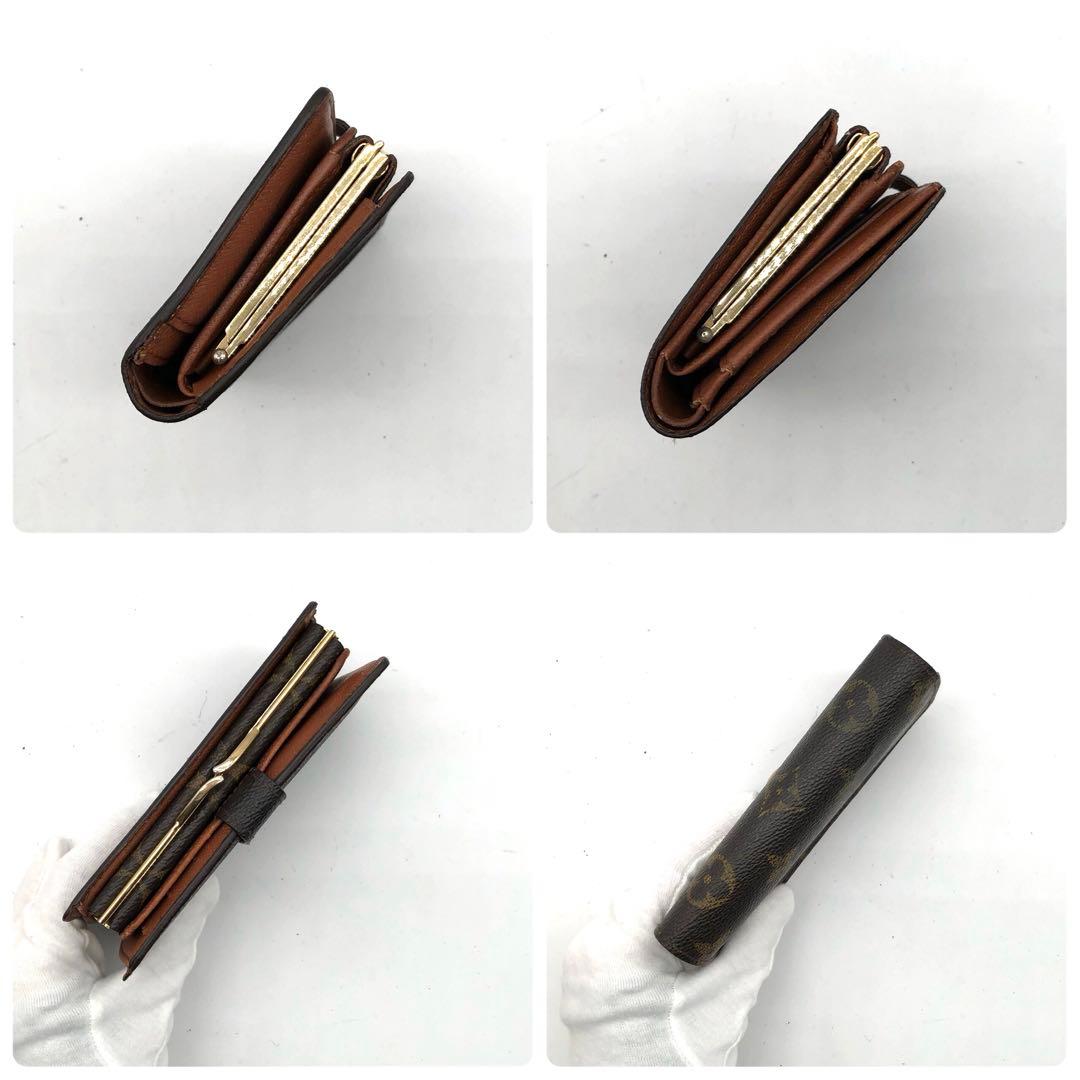 ルイヴィトン モノグラム ポルトフォイユ ヴィエノワ がま口 コンパクト財布