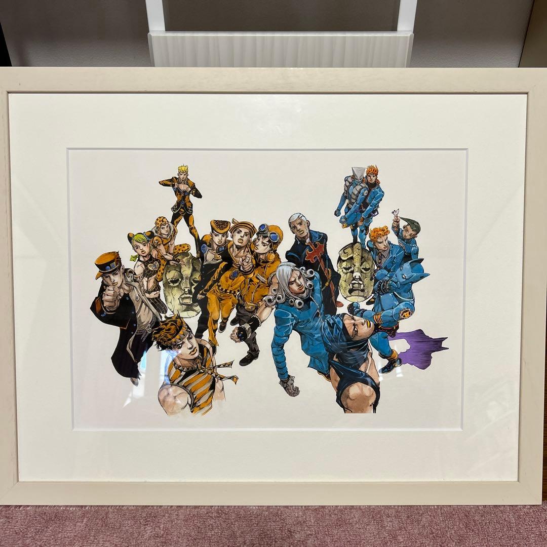 ジョジョの奇妙な冒険　複製原画　プレミアムカラーアート