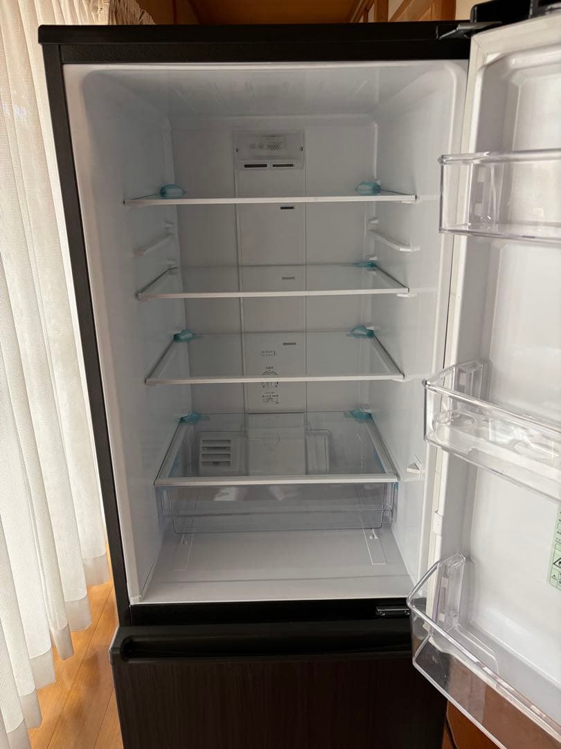 AQUA　ノンフロン冷凍冷蔵庫　木目調　AQR-20E2（K）