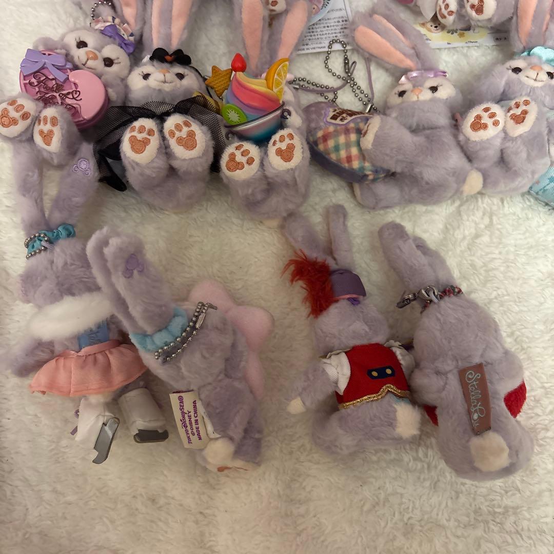 29点　ステラルー　ダッフィーフレンズ　ぬいぐるみストラップ　ぬいぐるみチャーム