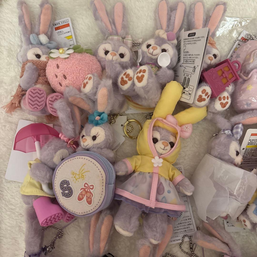 29点　ステラルー　ダッフィーフレンズ　ぬいぐるみストラップ　ぬいぐるみチャーム