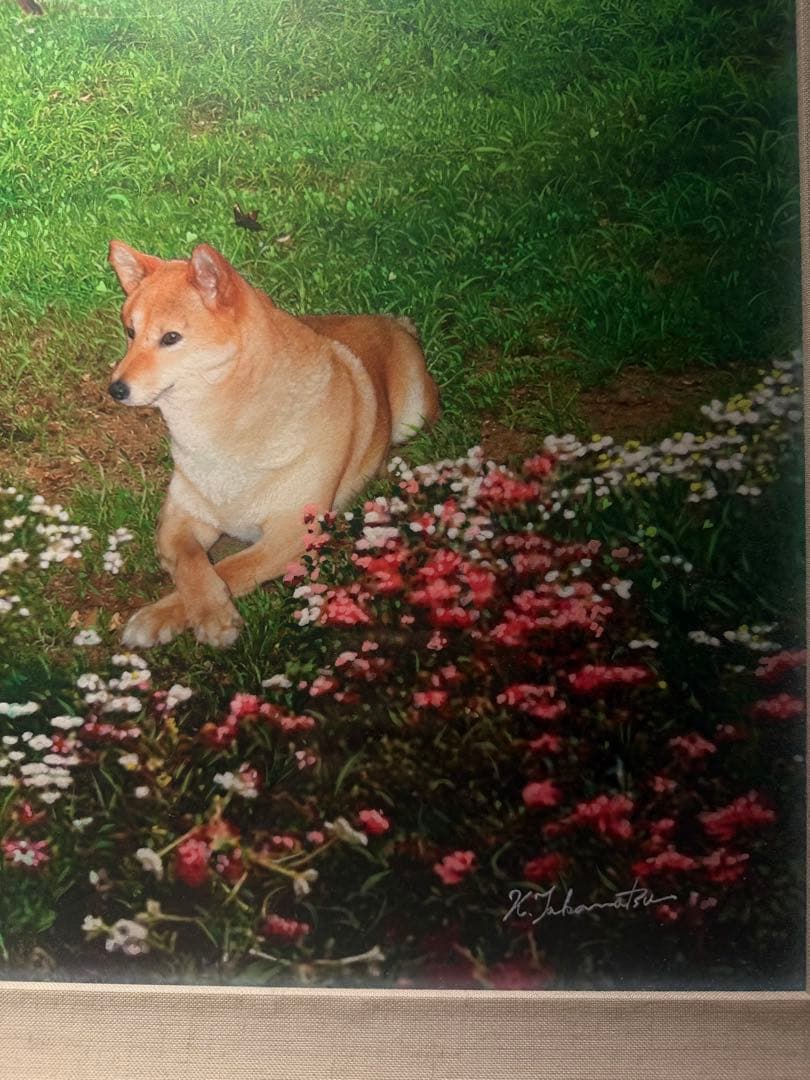 スーパーリアリズムK・TAKAMATSU《ほわわ〜ん》　肉筆油彩画
