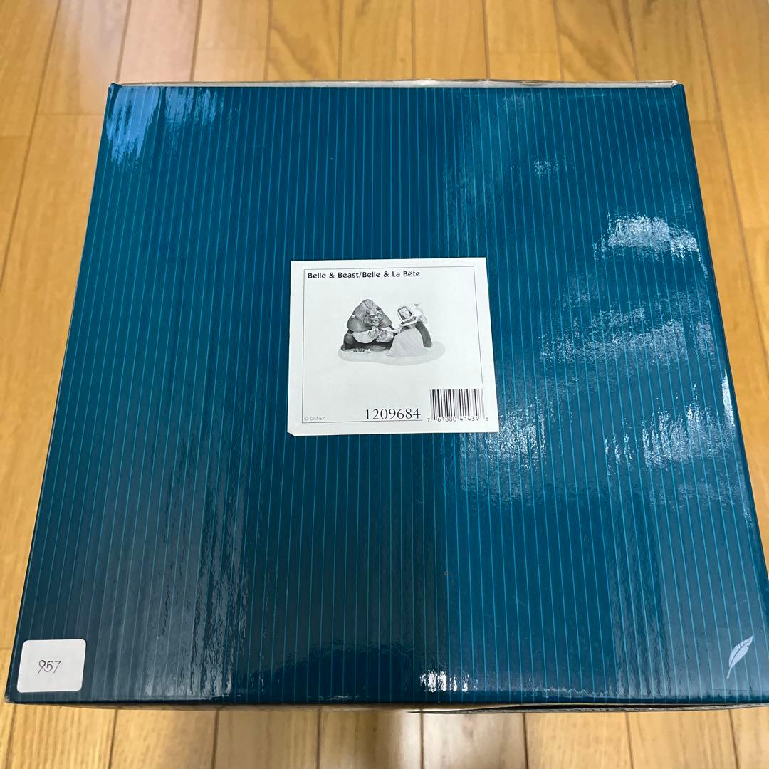 ディズニーWDCC 未使用、　美女と野獣 世界限定1991