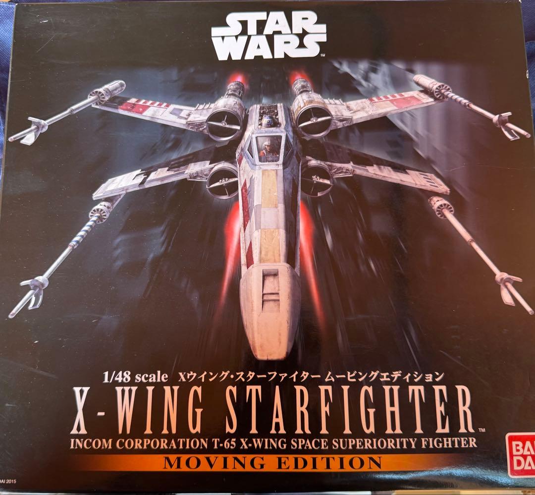 バンダイ スターウォーズ 1／48 Xウイング・スターファイター ムービングエ…