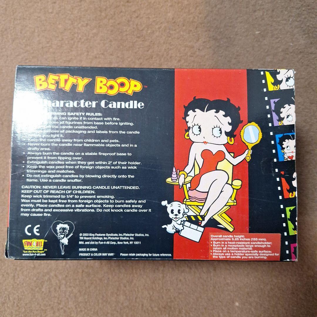 ベティちゃんBETTY BOOP :ベティブープコレクタブルキャンドル