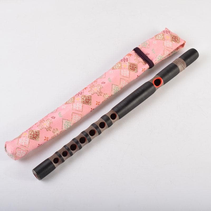 和楽器　木管楽器　横笛　竹笛　袋付　C　9212