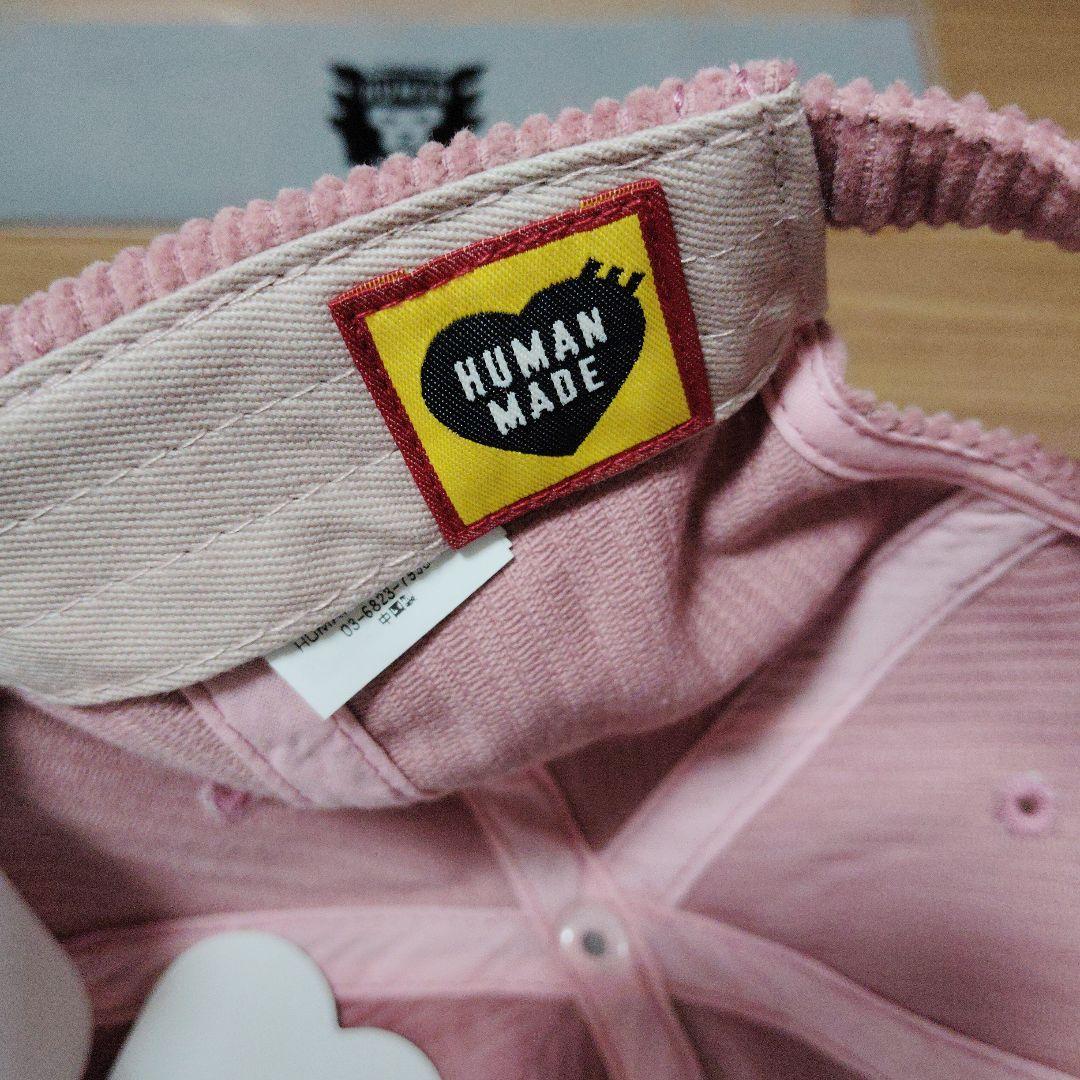 Human Made コーデュロイキャップ ピンク