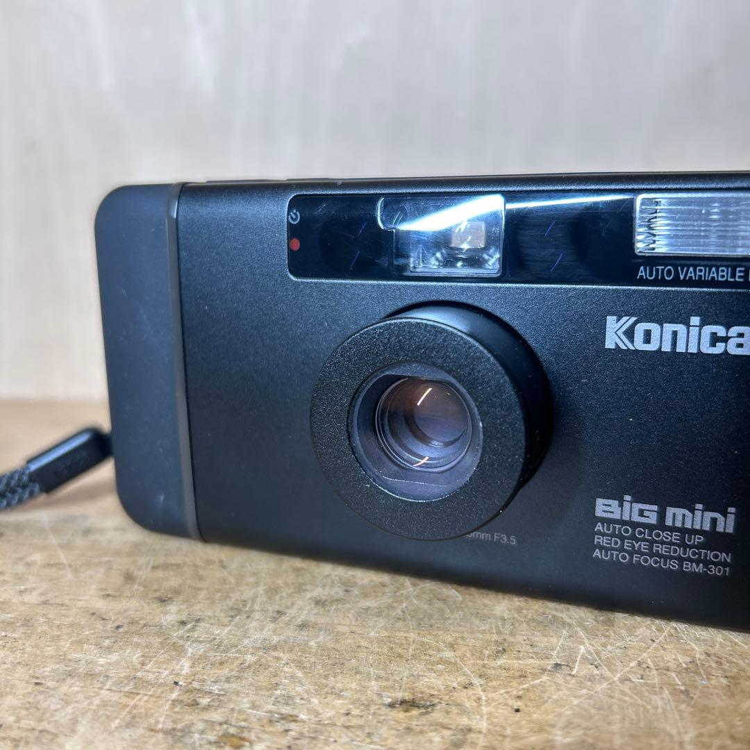 Konica Big Mini BM-301 完動極美品　取説&元箱付き