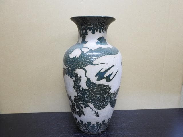 龍鳳凰壺　清朝？MA401