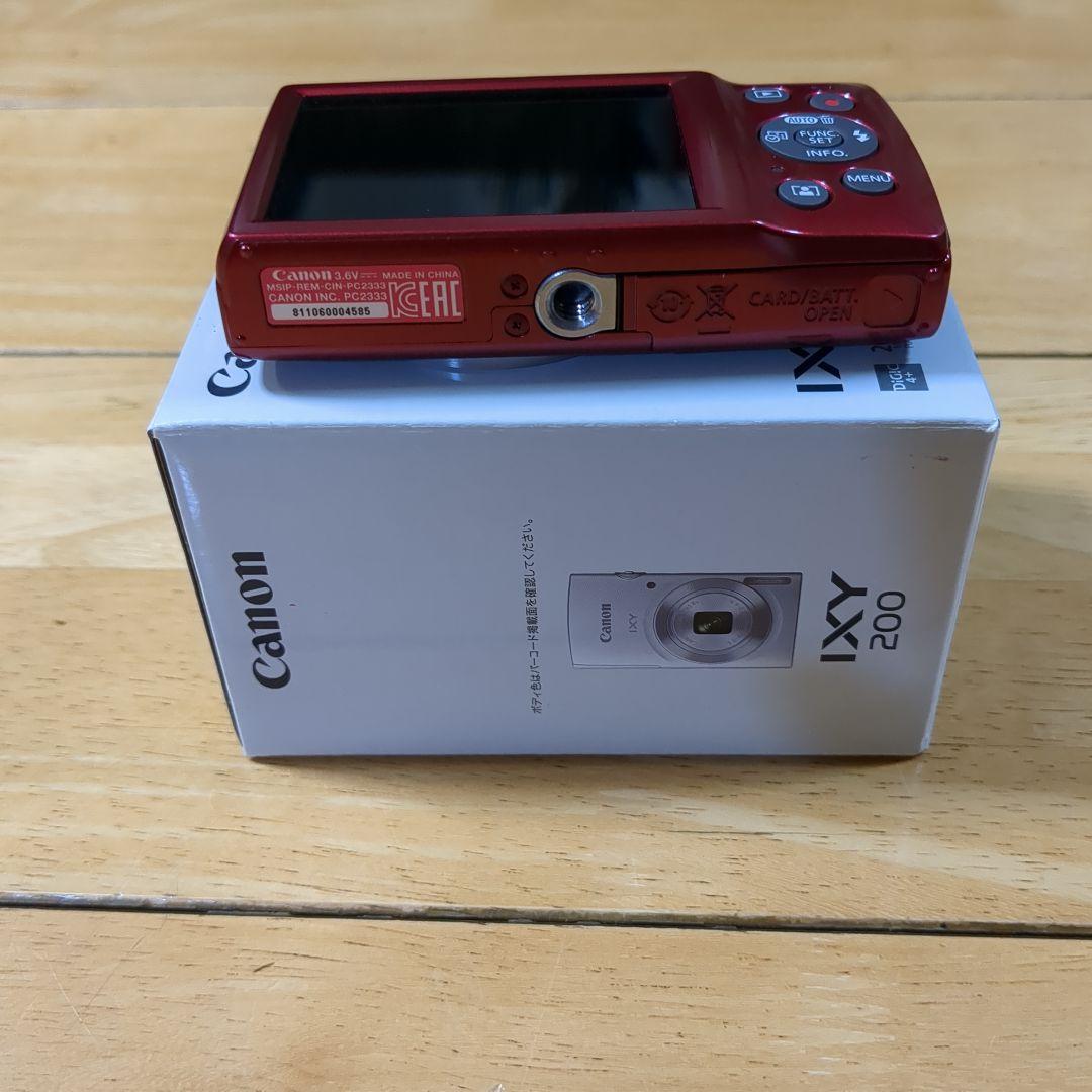 Canon IXY 200 レッド