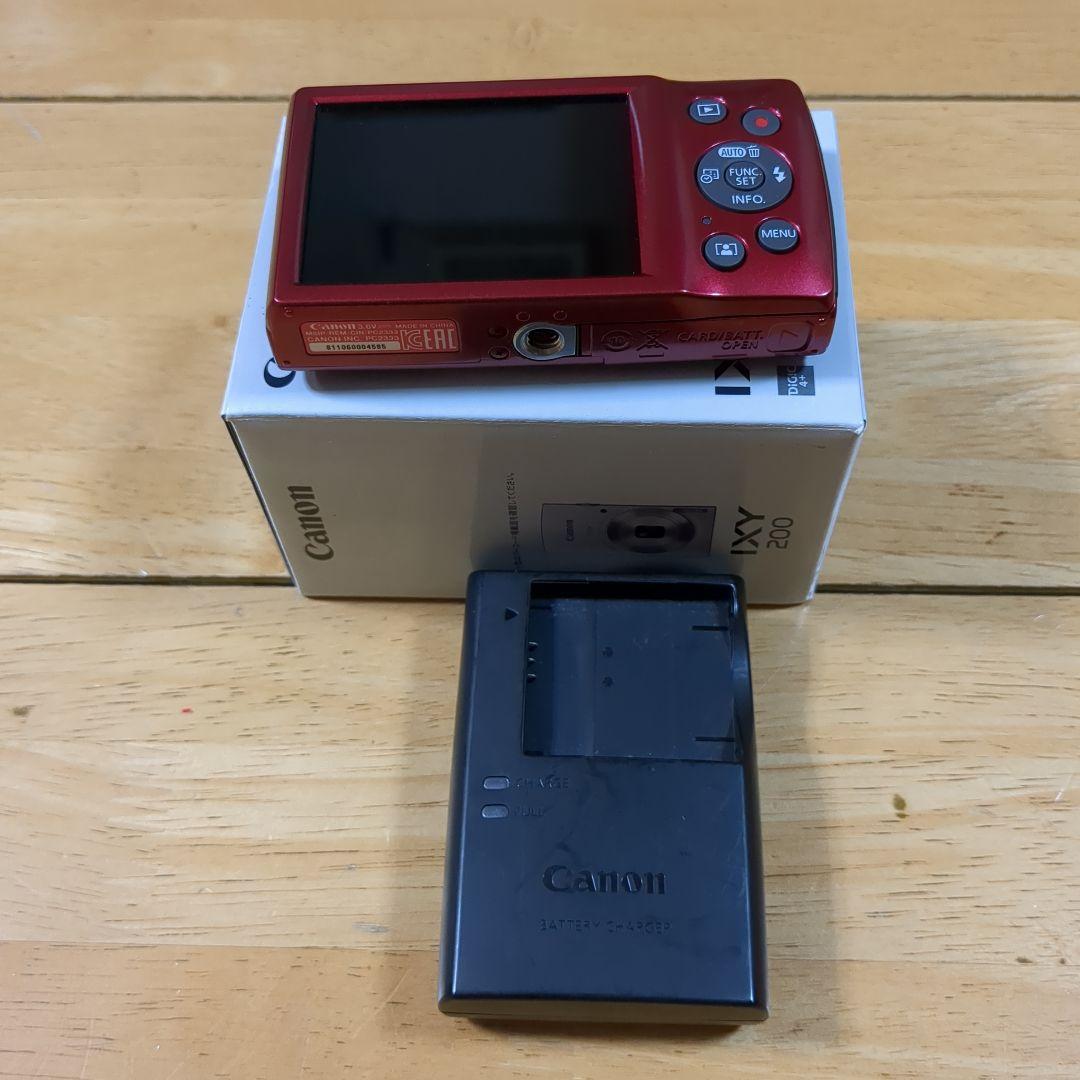 Canon IXY 200 レッド