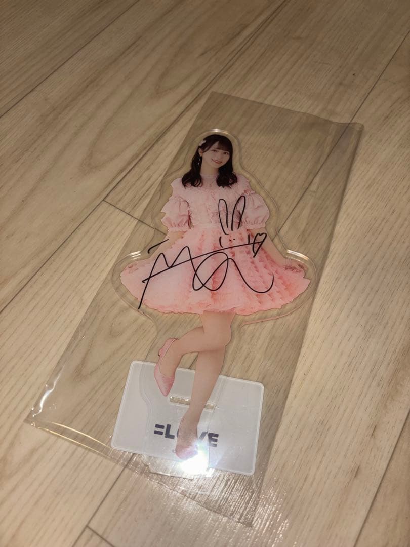 =LOVE イコラブ 佐々木舞香 直筆 アクリルスタンド