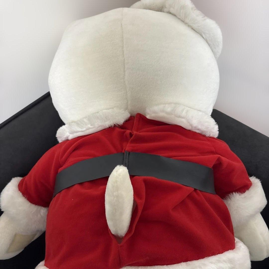 激レア　サンタ　クリスマス　キティ　巨大ぬいぐるみ　花飾り　起床　1998年