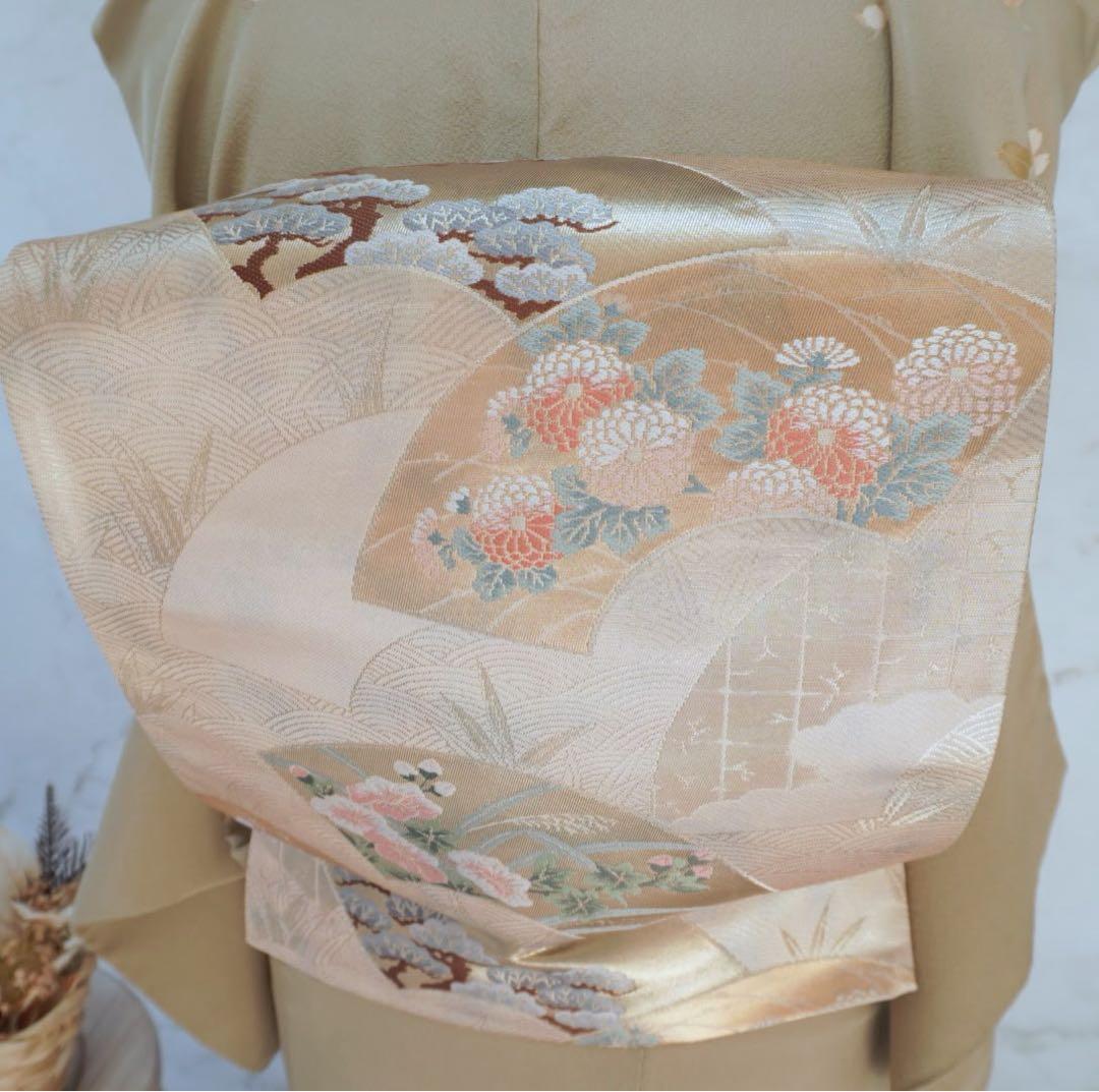 訪問着 フルセットa476七五三　卒業式　入学式　お宮参り　結婚式　落款