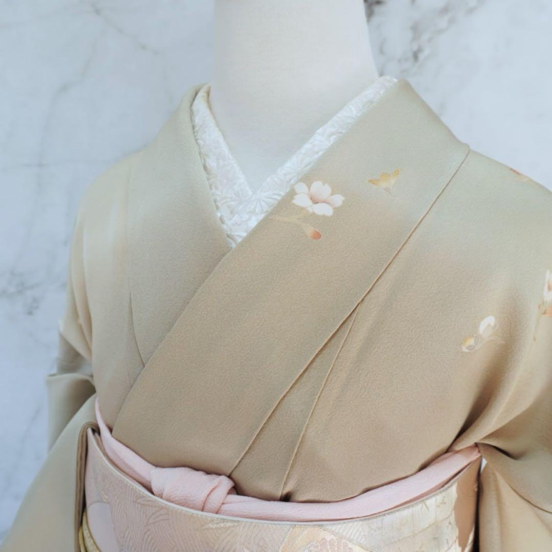 訪問着 フルセットa476七五三　卒業式　入学式　お宮参り　結婚式　落款