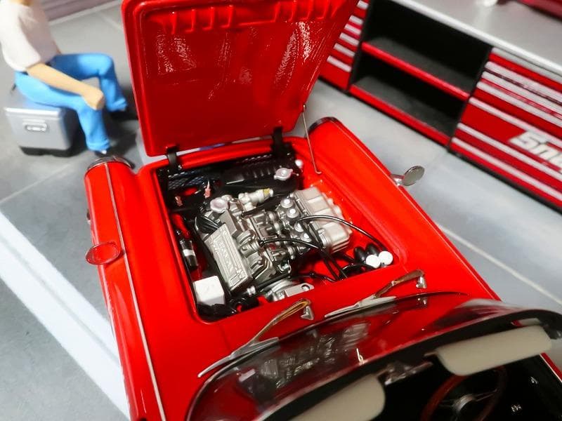 1/18 Aa HONDA S800オートアート ホンダ VAN仕様