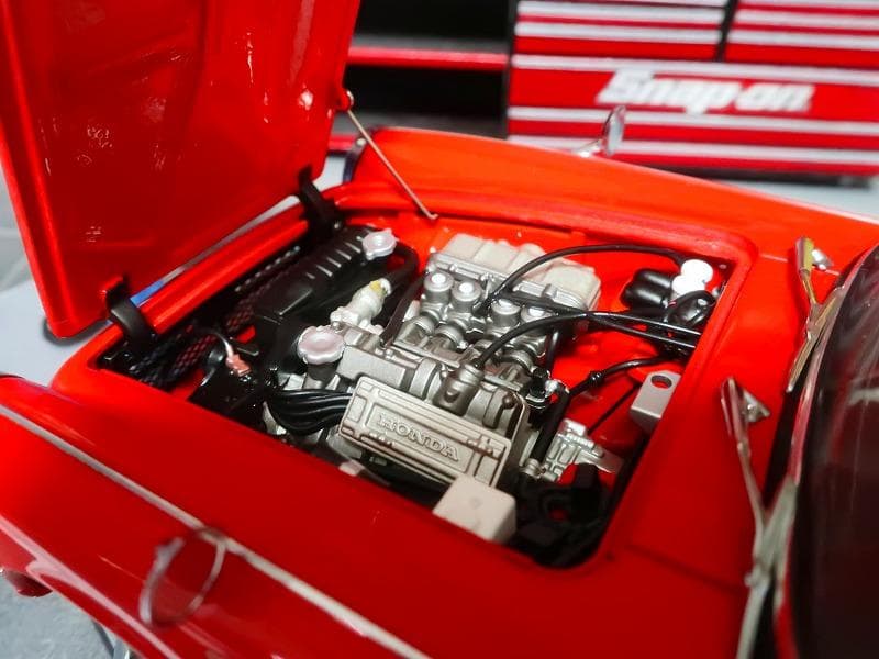 1/18 Aa HONDA S800オートアート ホンダ VAN仕様