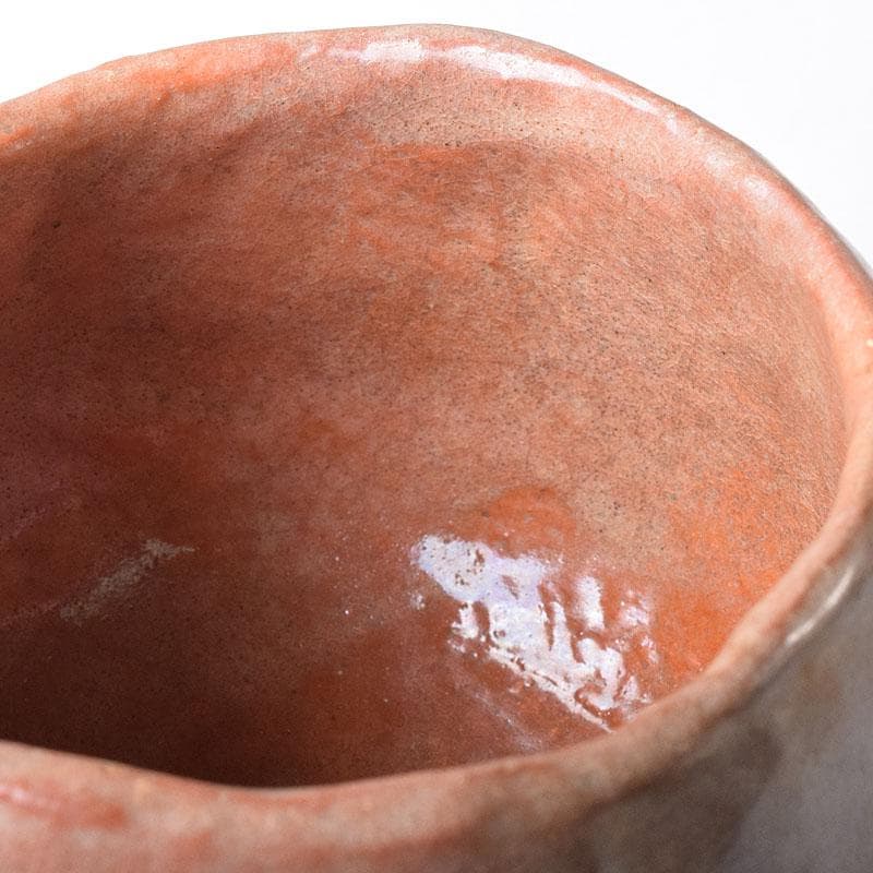 茶道具　楽吉佐衛門　赤楽茶碗　共箱　V　R8773