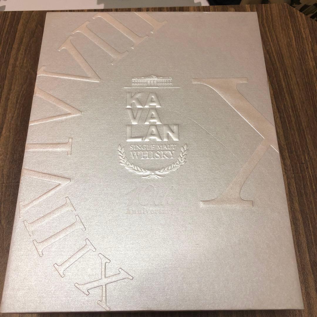 ウイスキー Kavalan 10th anniversary