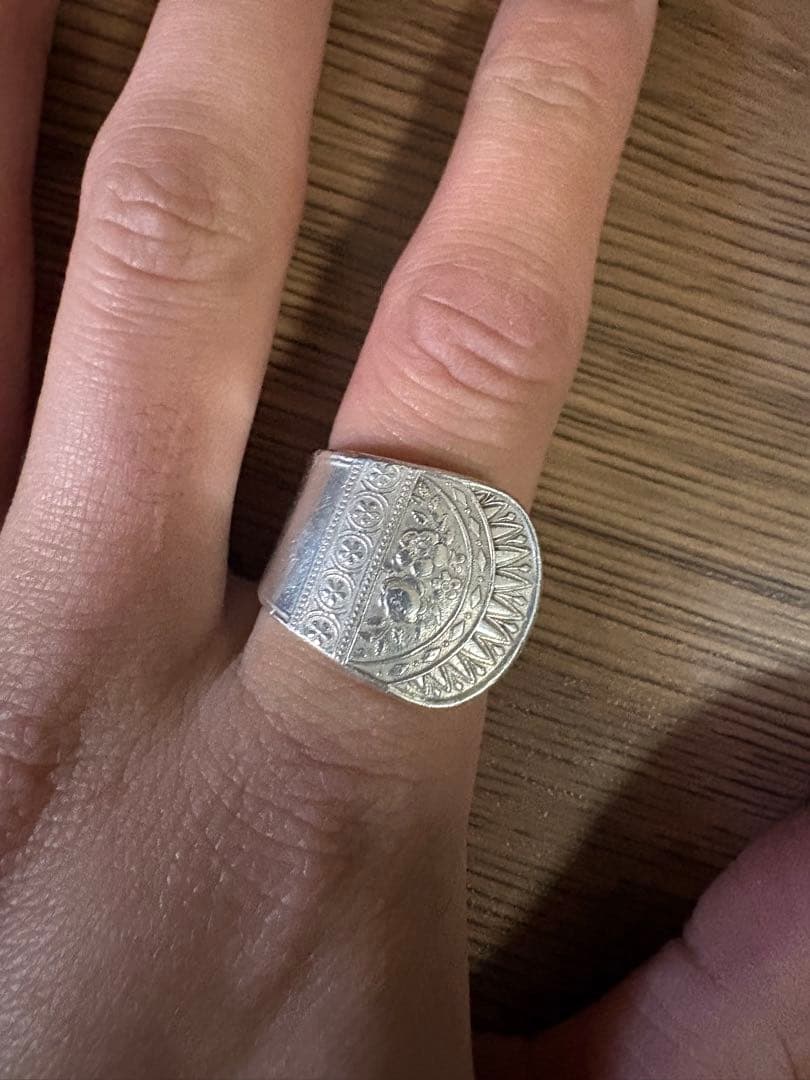 wakan silver smith butter knife ring 21号