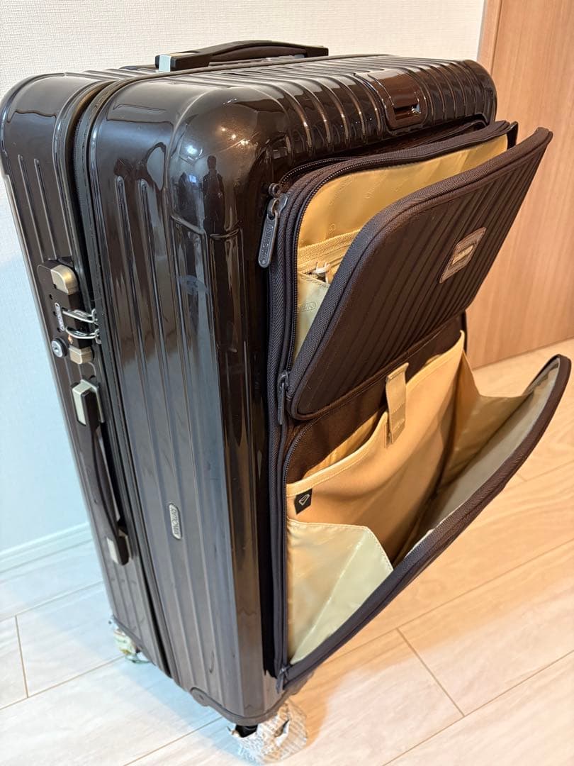 リモワ　サルサDX　ボレロ　85L 4輪　ブラウン　大容量　スーツケース
