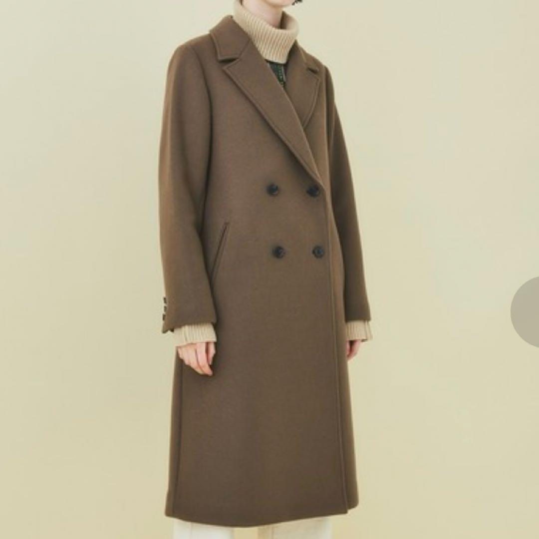 STUDIOUS ファブリカダブルウールチェスターコート サイズ1