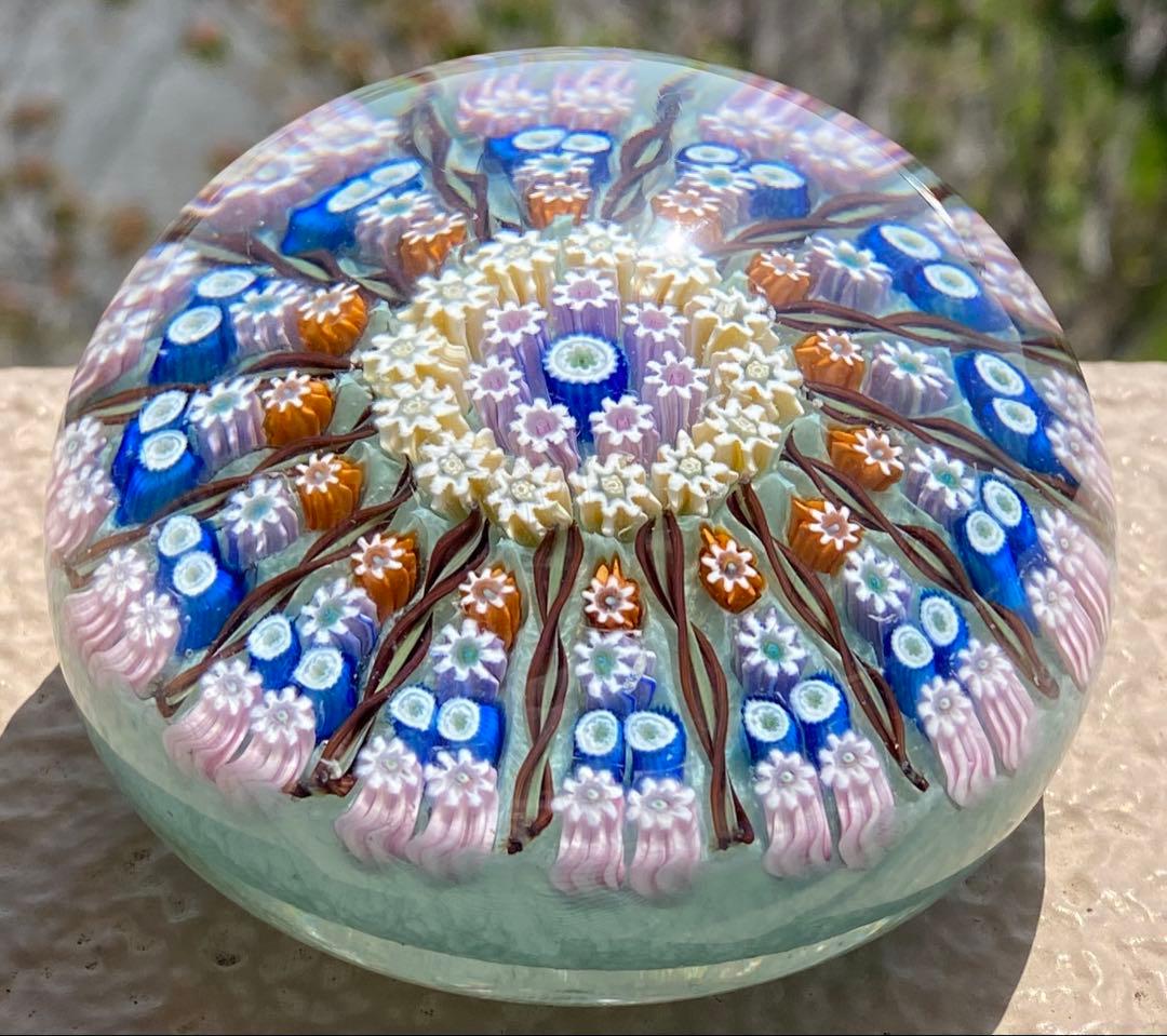 ☘️パースシャー☘️ ガラスペーパーウェイト　文鎮　スコットランド製　直径7.6㎝❣️