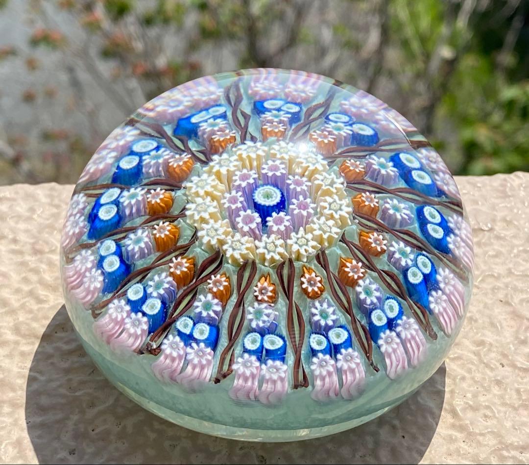 ☘️パースシャー☘️ ガラスペーパーウェイト　文鎮　スコットランド製　直径7.6㎝❣️