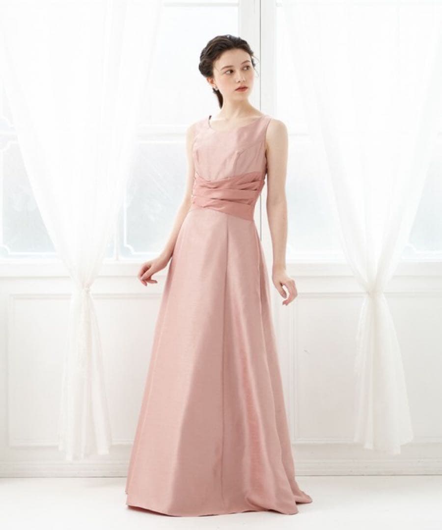 【訳アリ】AIMER エメ　9号ピンクノースリーブ　ステージドレス　演奏会