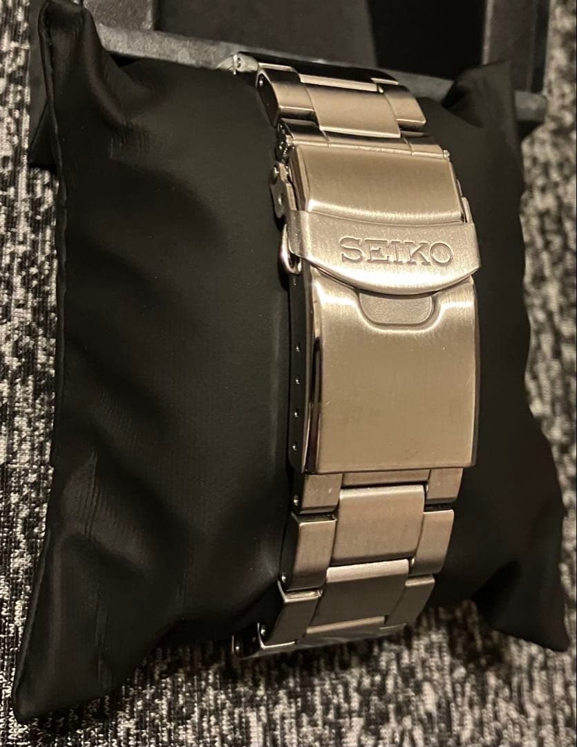 【美品】SEIKO SBSA 263 自動巻腕時計シルバー/ブルー 300本限定