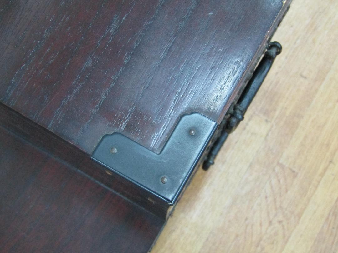 階段箪笥　昭和レトロ　ヴィンテージ　木製2段引き出しタンス