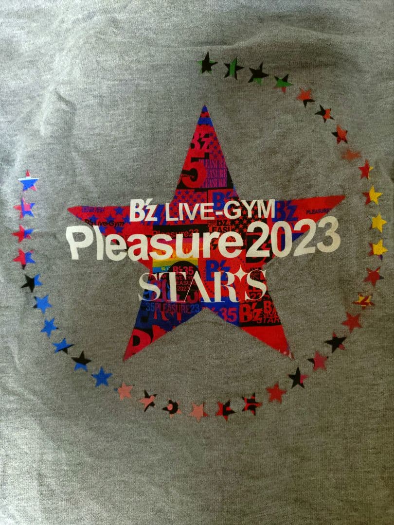 【希少XLサイズ】【B'z】【STARS】【パーカー】【グレー】入手困難　激レア