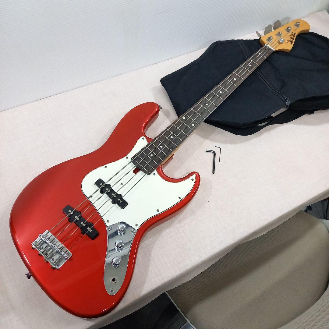 Bacchus ジャズベース キャンディアップルレッド CAR バッカス