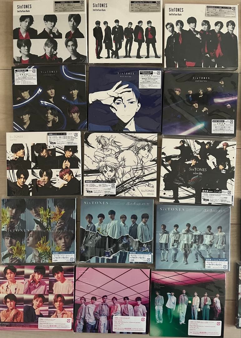 SixTONES CD 40枚まとめ売り(初回盤、期間限定盤多数)